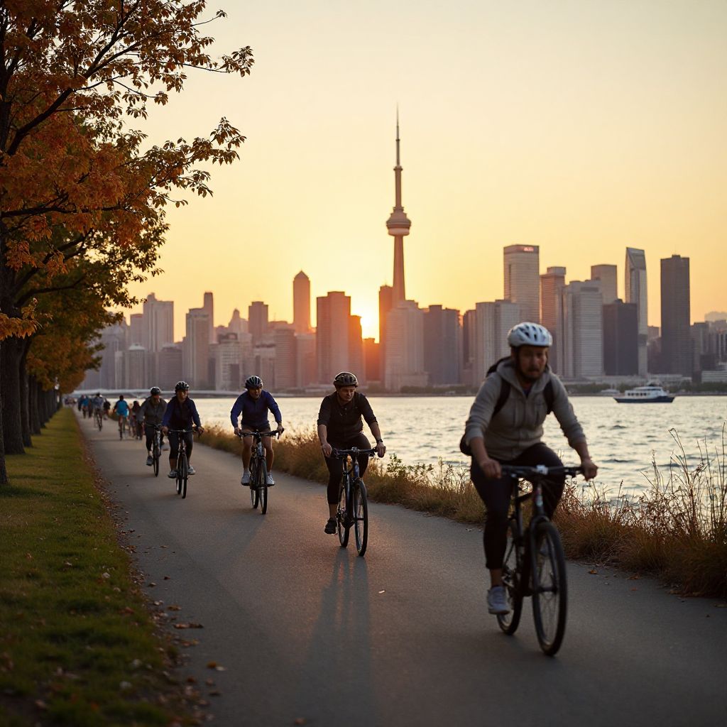Toronto Waterfront Cycling
