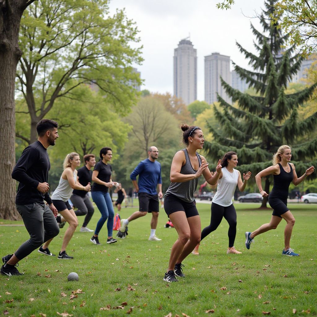 Group Fitness Session